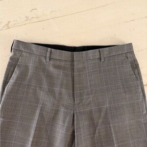 NWT J Crew Mens Ludlow Classic Four Seasons Wool Gray Dress Pants 36x32